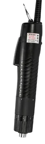 Handheld electric screwdriver shown in the fastening training guide