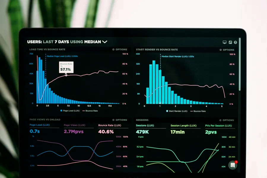 Control center with real-time monitoring