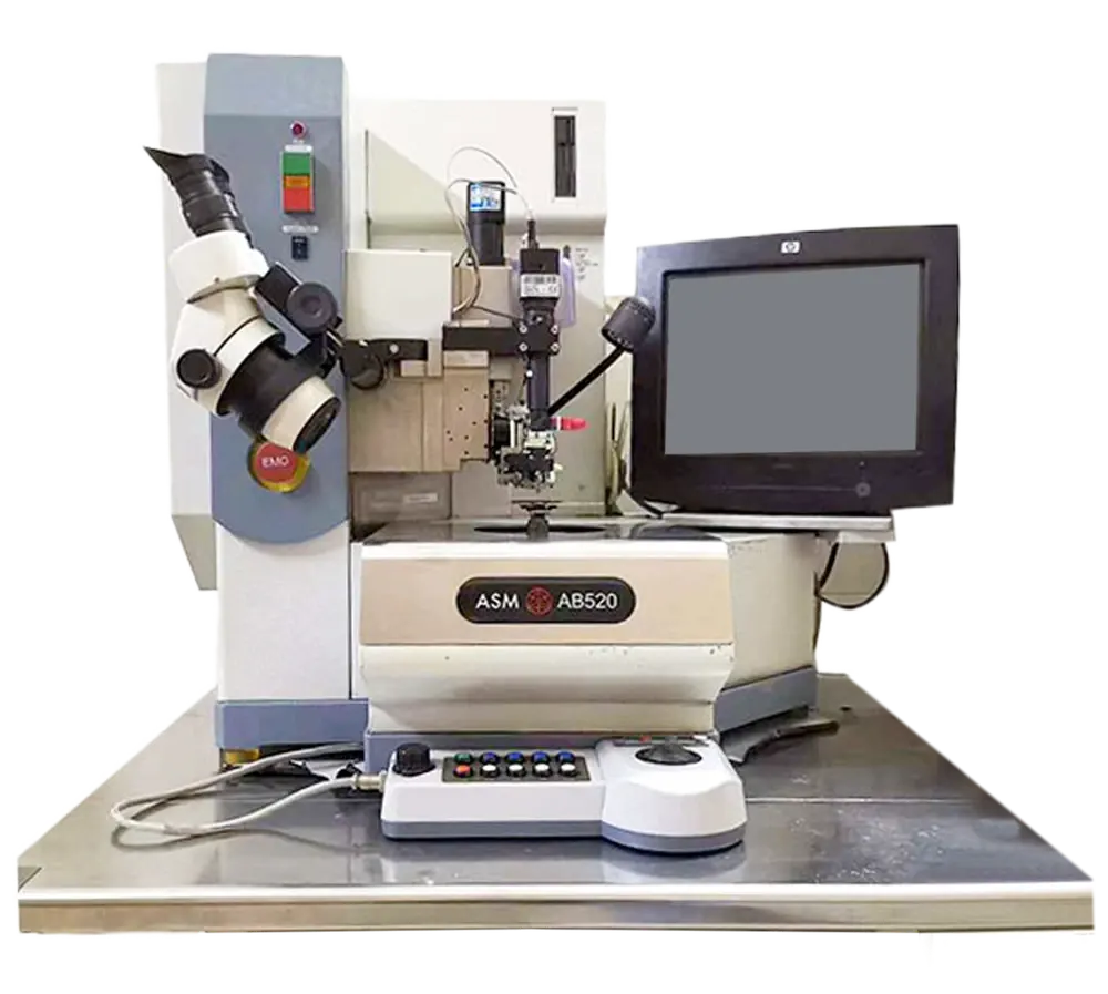 ASM AB520 wire bonding machine shown in the company equipment reference
