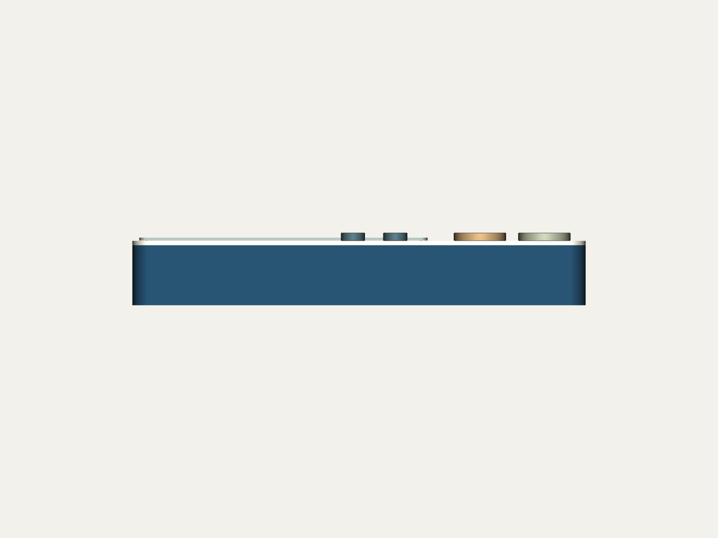 Front view of the Logic Harbor digital concept. Proposed form, not a physical prototype.