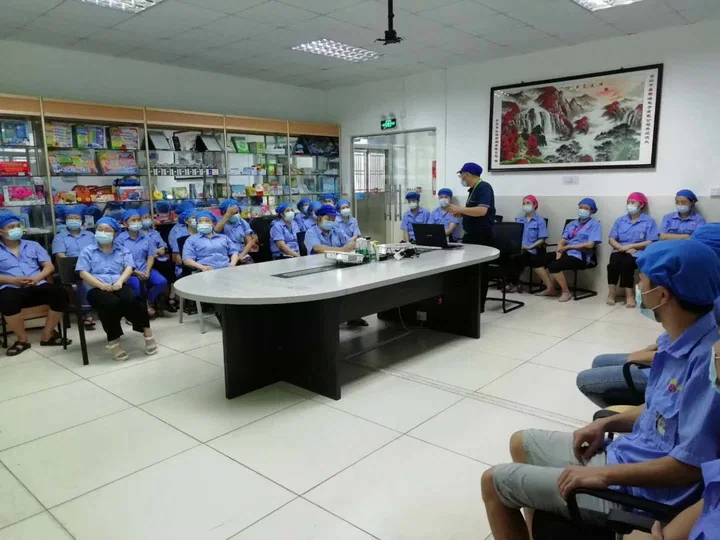 Internal production discussion — photograph 3