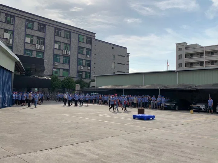 Factory fire-safety drill — photograph 4