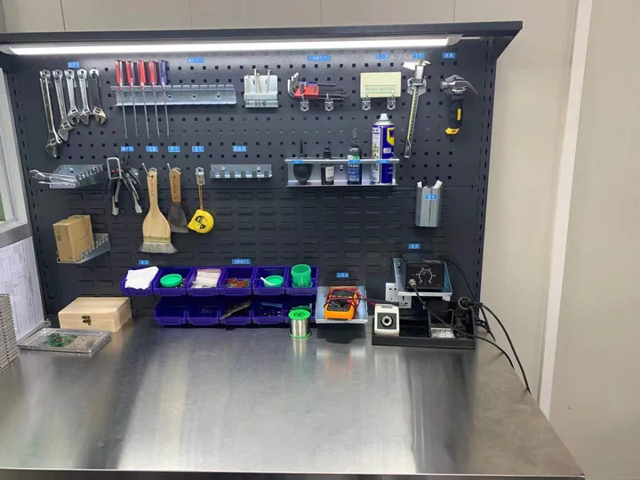 A designated home for tools and materials — photograph 5