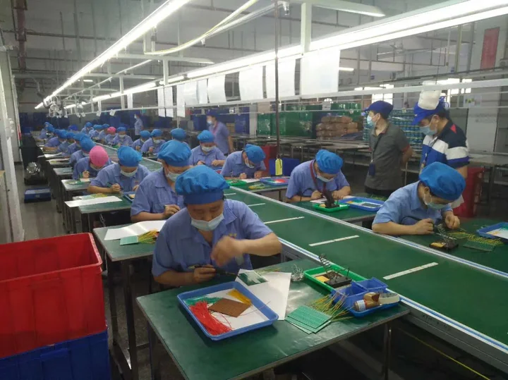 Internal production discussion — photograph 4
